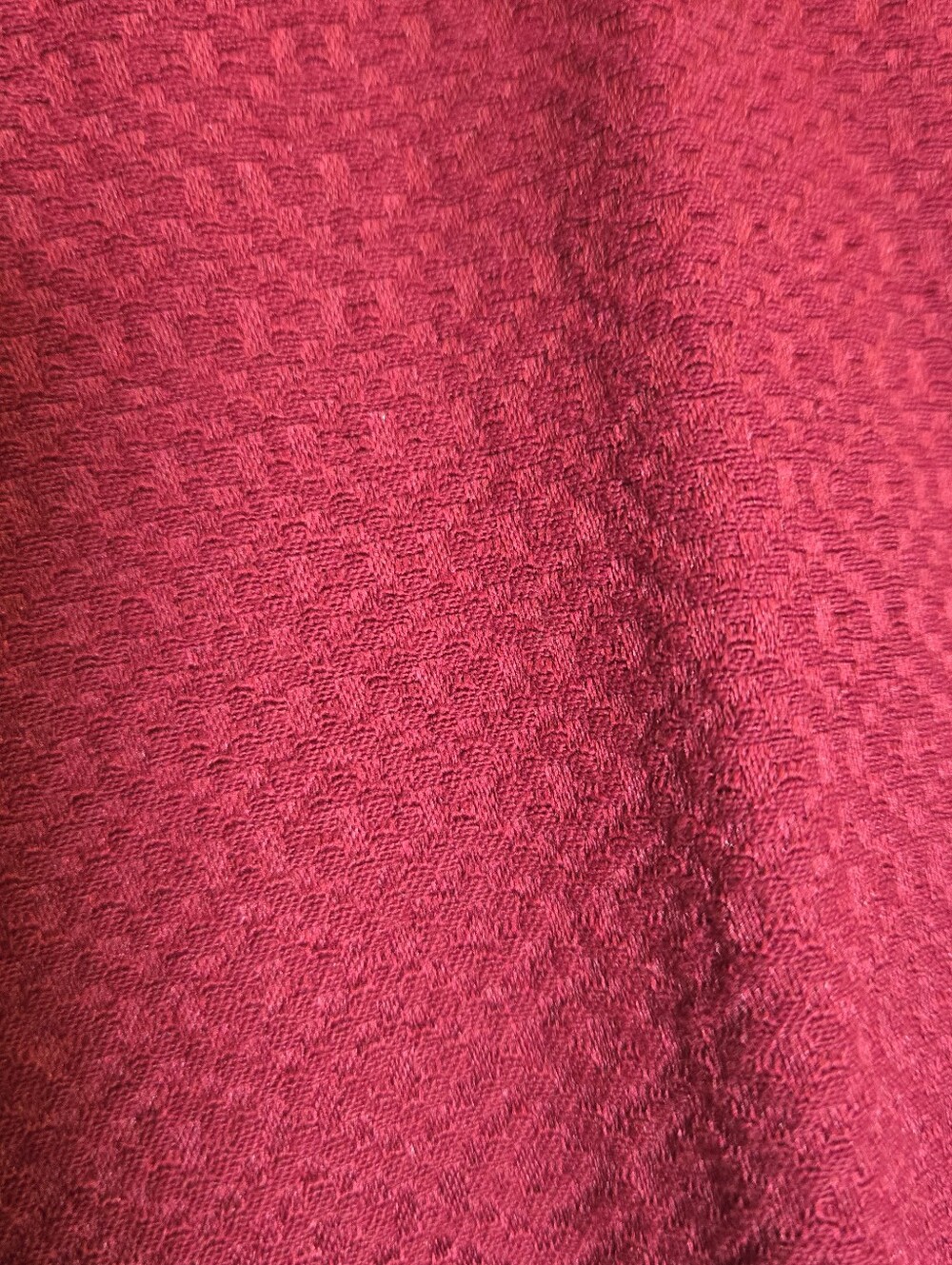 Slim Ankle Men's Dress Pants - Burgundy - Picture 2 of 9